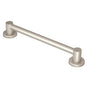 Moen - Brushed Nickel 12'' Designer Grab Bar - Brushed Nickel