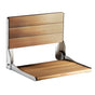 Moen - Teak Folding Shower Seat - Natural Wood