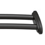 Moen - Matte Black Adjustable Curved Shower Rod - Matte Black