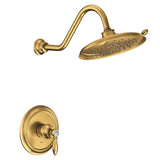 Moen - Weymouth M-CORE 2-Series Eco Performance 1-Handle Shower Trim Kit in Brushed Gold (Valve Sold Separately) - Brushed Gold