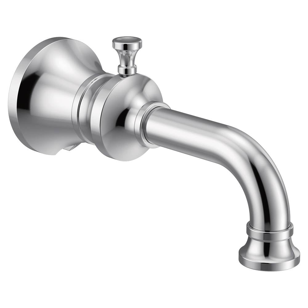 Moen - Colinet Traditional Diverter Tub Spout with Slip-fit CC Connection in Chrome - Chrome