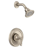 Moen - Brantford Single-Handle Posi-Temp Shower Only Trim Kit in Brushed Nickel (Valve Sold Separately) - Brushed Nickel