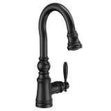 Moen - Moen Weymouth 1-Handle Bar Facuet in Matte Black - Matte Black