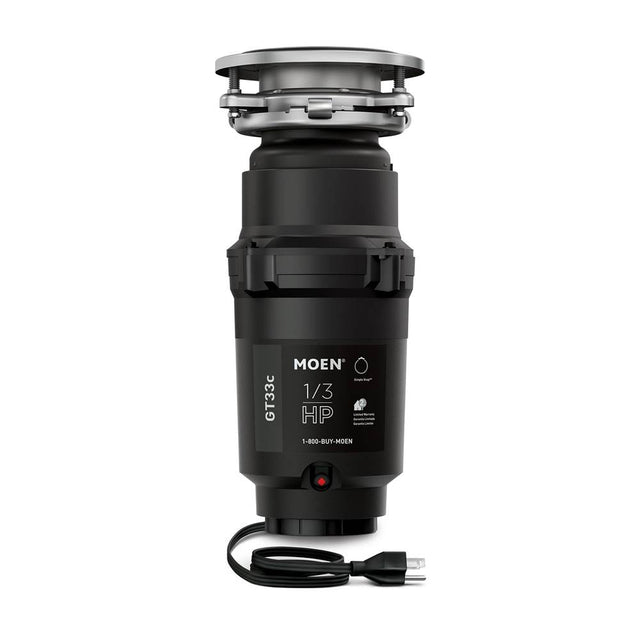 Moen - Moen Lite Series 1/3HP Garbage Disposal with Fast Track Install - Unfinished