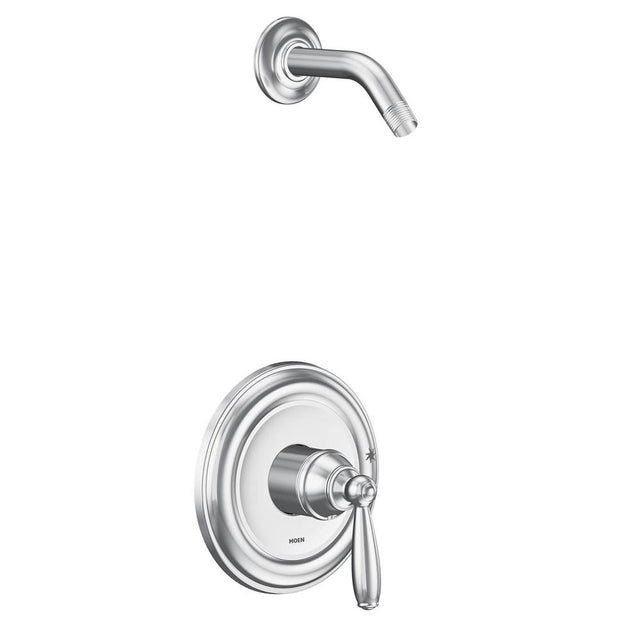 Moen - Brantford M-CORE 2-Series 1-Handle Shower Trim Kit in Chrome (Valve Sold Separately) - Chrome