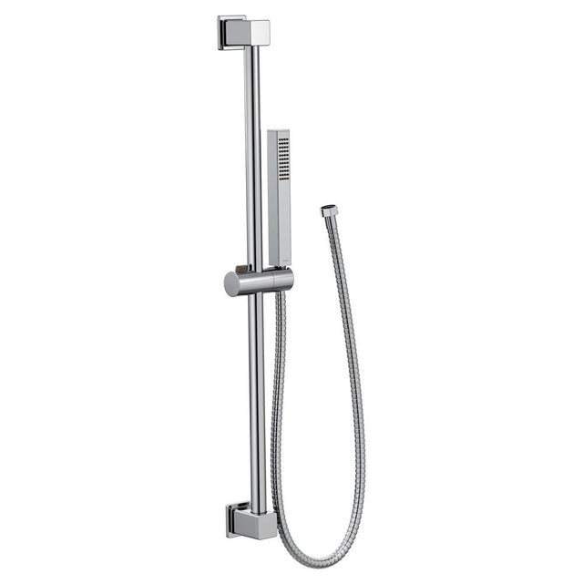 Moen - Handheld Showerhead with Slide Bar, Chrome - Chrome