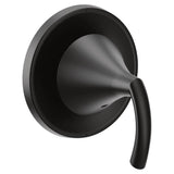 Moen - Glyde 1-Handle Two-Function Diverter Transfer Valve Trim Kit, Valve Required, Matte Black - Matte Black