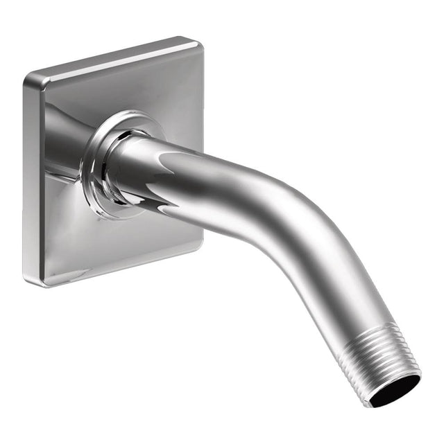 Moen - 90-Degree 8-Inch Shower Arm, Chrome - Chrome