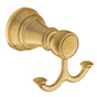 Moen - Brushed Gold Double Robe Hook - Brushed Gold