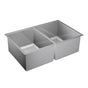 Moen - 1600 Series 16 Gauge Double Bowl Undermount Sink, Stainless Steel - Satin Stainless