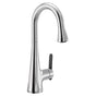 Moen - Sinema Single-Handle Pull-Down Sprayer Bar Faucet Featuring Reflex and 2-Handle Options in Chrome - Chrome