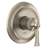 Moen - Wynford M-CORE 2-Series 1-Handle Shower Trim Kit in Brushed Nickel (Valve Sold Separately) - Brushed Nickel