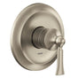 Moen - Wynford M-CORE 2-Series 1-Handle Shower Trim Kit in Brushed Nickel (Valve Sold Separately) - Brushed Nickel