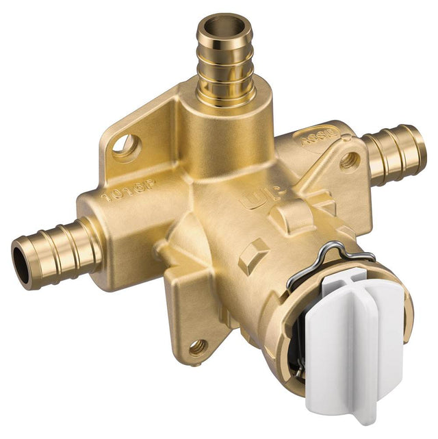 Moen - M-Pact Posi-Temp Pressure Balancing Valve with 1/2'' Crimp Ring PEX Connection - Unfinished