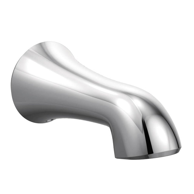 Moen - Wynford Replacement Tub Non-Diverter Spout 1/2-Inch Slip Fit Connection, Chrome - Chrome