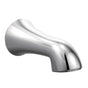 Moen - Wynford Replacement Tub Non-Diverter Spout 1/2-Inch Slip Fit Connection, Chrome - Chrome