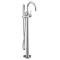 Moen - Cia One Handle Freestanding Floor Mount Tub Filler with Handshower in Chrome - Chrome