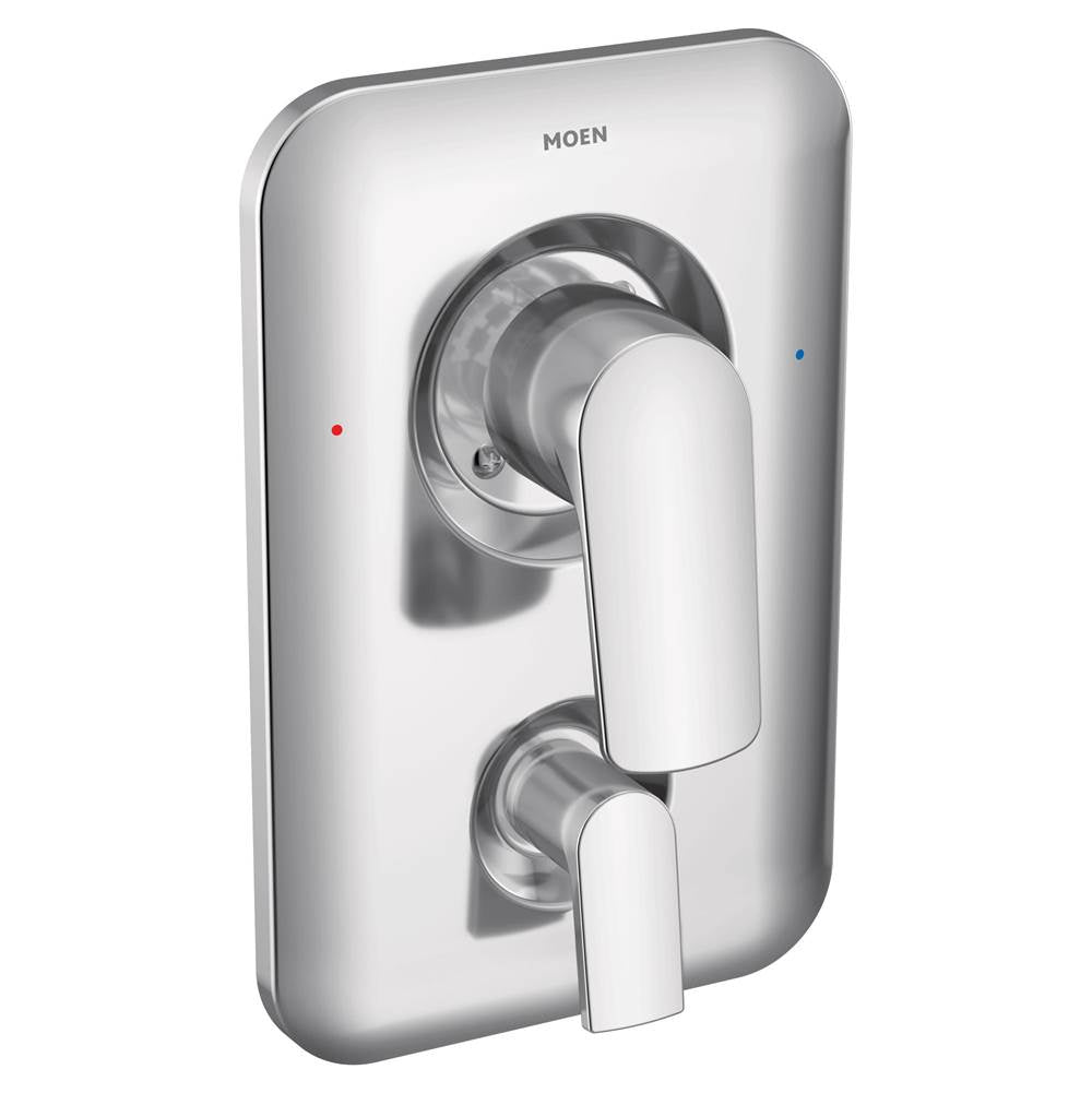 Moen - Method Posi-Temp with Built-in 3-Function Transfer Valve Trim Kit, Valve Required, Chrome - Chrome