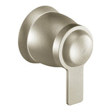 Moen - 90-Degree 1-Handle Volume Control Valve Trim Kit in Brushed Nickel (Valve Sold Separately) - Brushed Nickel