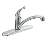 Moen - Chateau Single-Handle Standard Kitchen Faucet in Chrome - Chrome