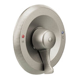 Moen - Classic brushed nickel Posi-Temp(R) all-metal trim kits