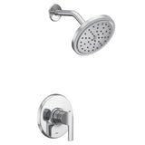 Moen - Doux M-CORE 2-Series Eco Performance 1-Handle Shower Trim Kit in Chrome (Valve Sold Separately) - Chrome
