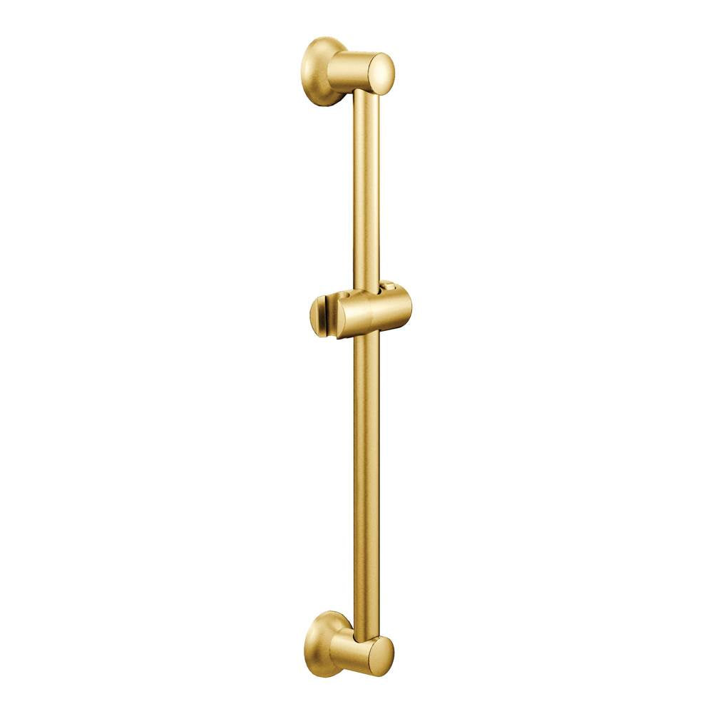 Moen - Handshower 30-Inch Adjustable Slidebar Assembly, Brushed Gold - Brushed Gold