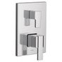 Moen - Via M-CORE 3-Series 2-Handle Shower Trim with Integrated Transfer Valve in Chrome (Valve Sold Separately) - Chrome
