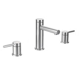 Moen - Align 8 in. Widespread 2-Handle Bathroom Faucet Trim Kit in Chrome (Valve Sold Separately) - Chrome