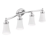 Moen - Chrome Four Globe Bath Light - Chrome