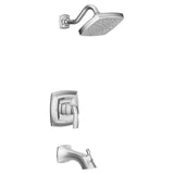 Moen - Voss M-CORE 3-Series 1-Handle Tub and Shower Trim Kit in Chrome (Valve Sold Separately) - Chrome