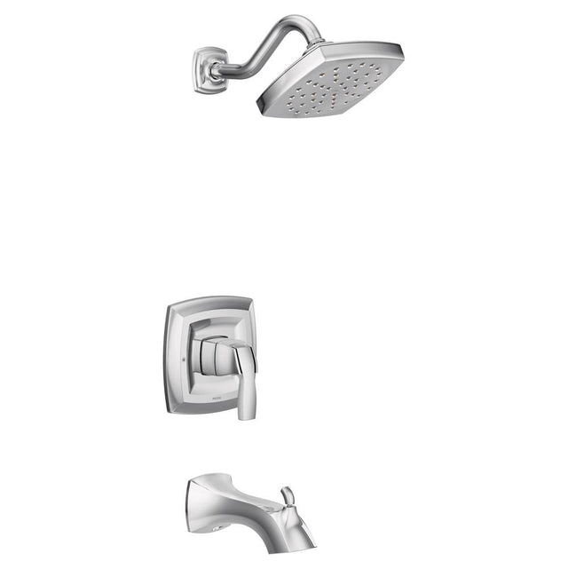 Moen - Voss M-CORE 3-Series 1-Handle Tub and Shower Trim Kit in Chrome (Valve Sold Separately) - Chrome