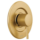 Moen - Align Moentrol Volume Control Modern Shower Valve Trim Kit, Valve Required, Brushed Gold - Brushed Gold