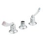 Moen - Chrome two-handle kitchen faucet - Chrome