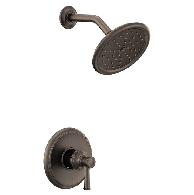 Moen - Belfield M-CORE 2-Series Eco Performance 1-Handle Shower Trim Kit in Oil Rubbed Bronze (Valve Sold Separately) - Oil Rubbed Bronze