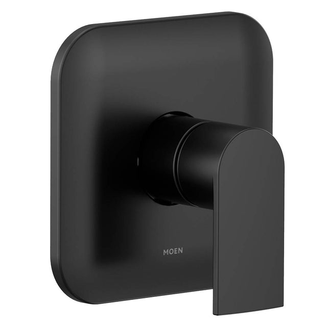 Moen - Genta M-CORE 2-Series 1-Handle Shower Trim Kit in Matte Black (Valve Sold Separately) - Matte Black
