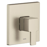 Moen - 90 Degree M-CORE 2-Series 1-Handle Shower Trim Kit in Brushed Nickel (Valve Sold Separately) - Brushed Nickel