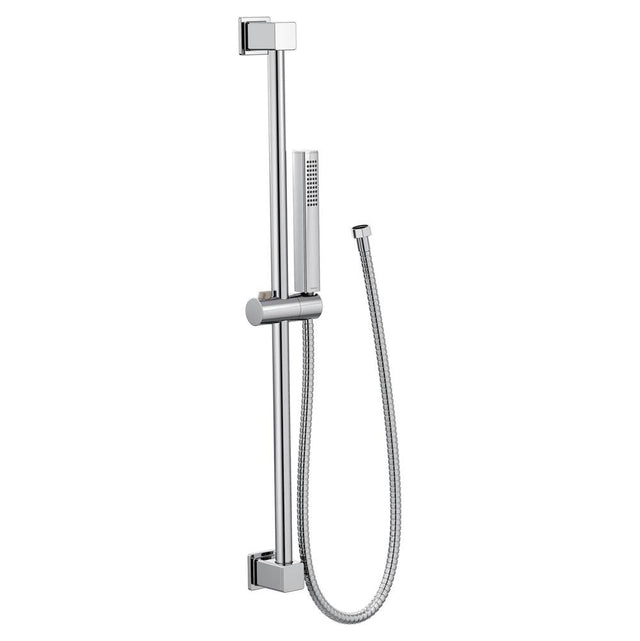 Moen - One-Function Eco-Performance Handshower with Slide Bar, Chrome - Chrome