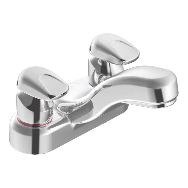 Moen - Chrome two-handle metering lavatory faucet - Chrome