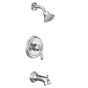 Moen - Brantford M-CORE 2-Series Eco Performance 1-Handle Tub and Shower Trim Kit in Chrome (Valve Sold Separately) - Chrome