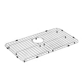 Moen - Stainless Steel Rear Drain Bottom Grid Sink Accessory 27 x 16, Stainless - Satin Stainless