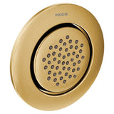 Moen - Mosaic Mosaic Round Single-Function Body Spray, Valve Required, Brushed Gold - Brushed Gold