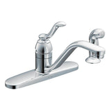 Moen - Chrome One-Handle Kitchen Faucet - Chrome
