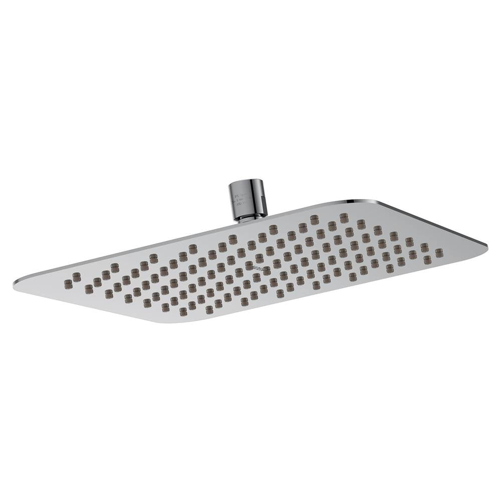 Moen - 10'' Eco-Performance Razor Thin Rainshower Shower Head, Chrome - Chrome