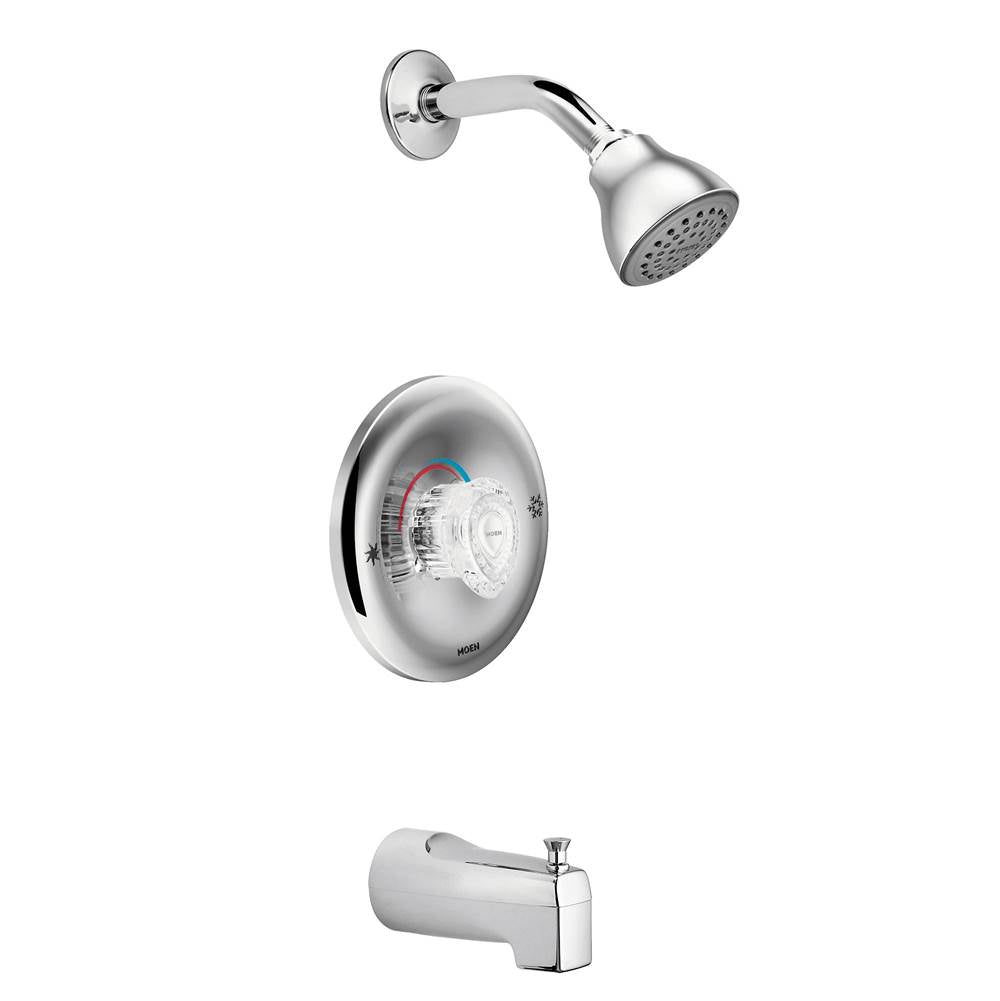 Moen - Chrome Posi-Temp(R) Tub/Shower - Chrome