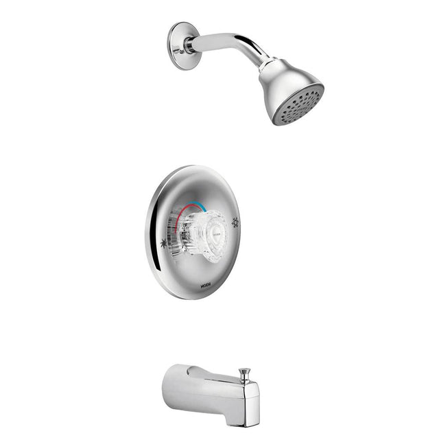 Moen - Chrome Posi-Temp(R) Tub/Shower - Chrome