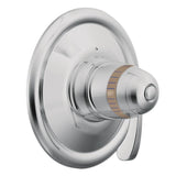 Moen - ExactTemp 1-Handle Pressure Balancing Valve Trim Kit in Chrome (Valve Sold Separately) - Chrome