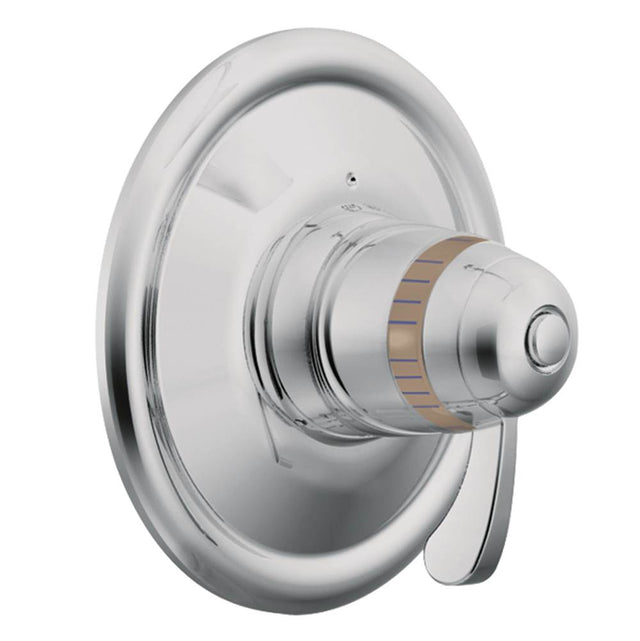 Moen - ExactTemp 1-Handle Pressure Balancing Valve Trim Kit in Chrome (Valve Sold Separately) - Chrome