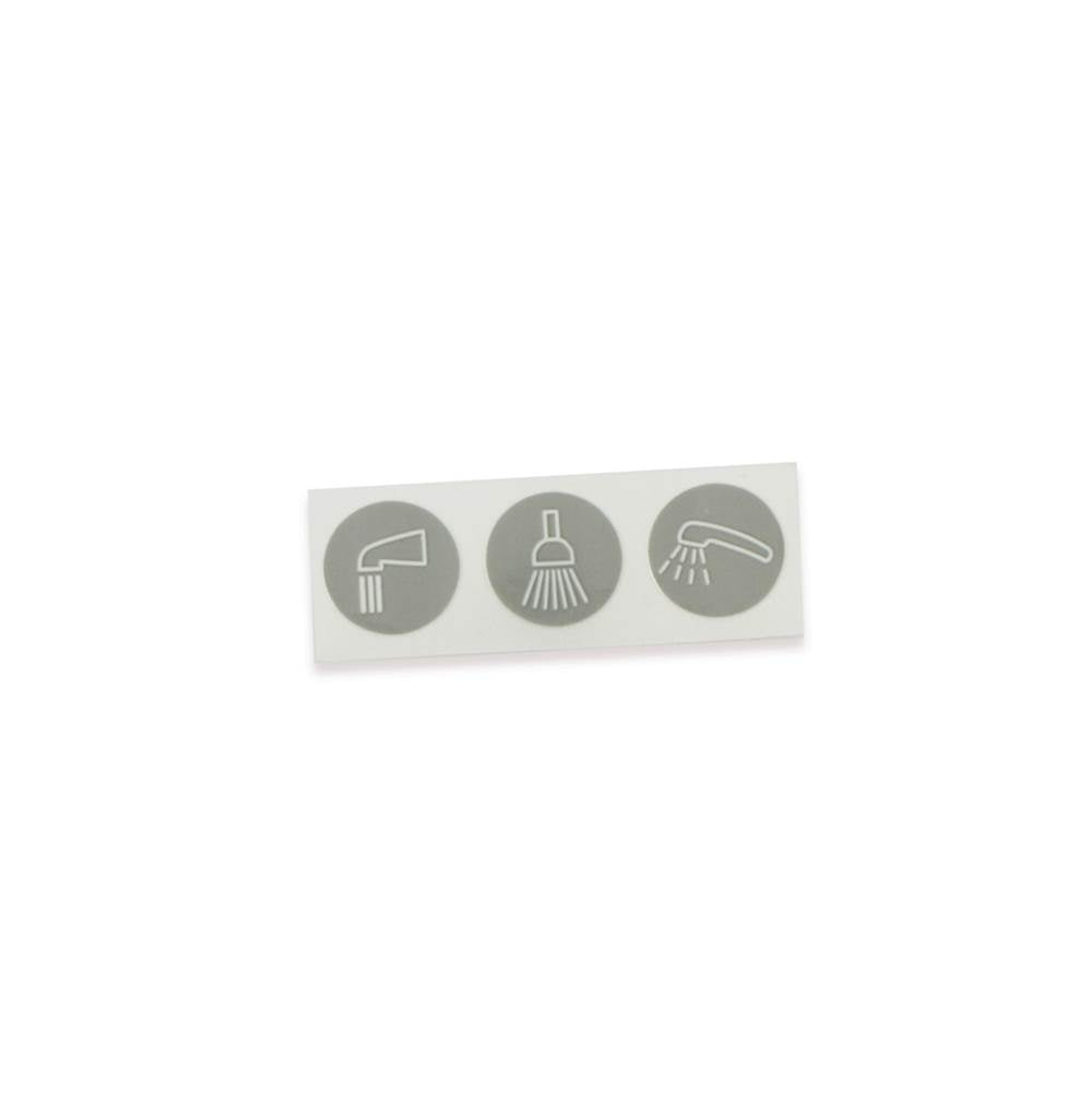 Moen - Shower Function Label, 3 Function Transfer Valve - Unfinished