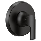 Moen - Doux 1-Handle M-CORE Transfer Valve Trim Kit in Matte Black (Valve Sold Separately) - Matte Black